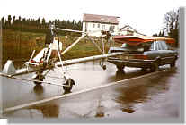 Hummer im Autotransport 1981